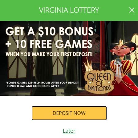 Virginia Lottery Promo Code.
